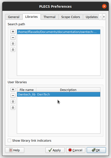 PLECS User Library OwnTech