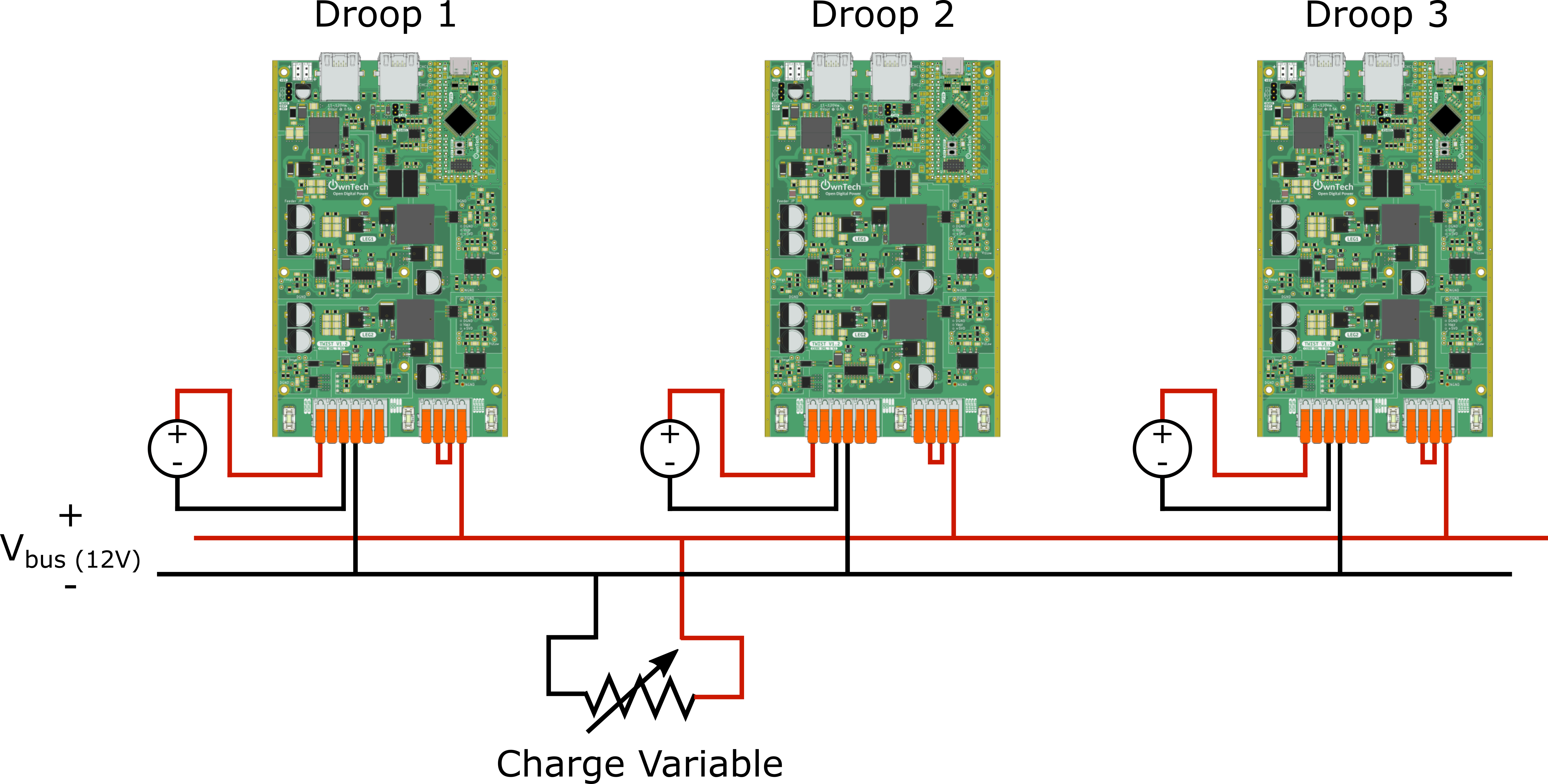 Droop connexion diagram